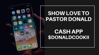 Pastor Donald Cash App - Harvest Tabernacle Bible Church